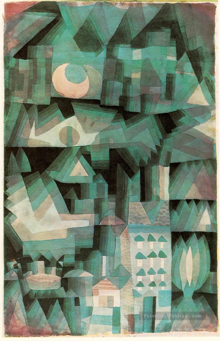 Rêve City Expressionnisme Bauhaus Surréalisme Paul Klee Peintures à l'huile